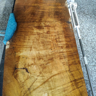 JN2黄金芯楠木料 满瘤疤水波花纹料随形独板料红木古典家具大板