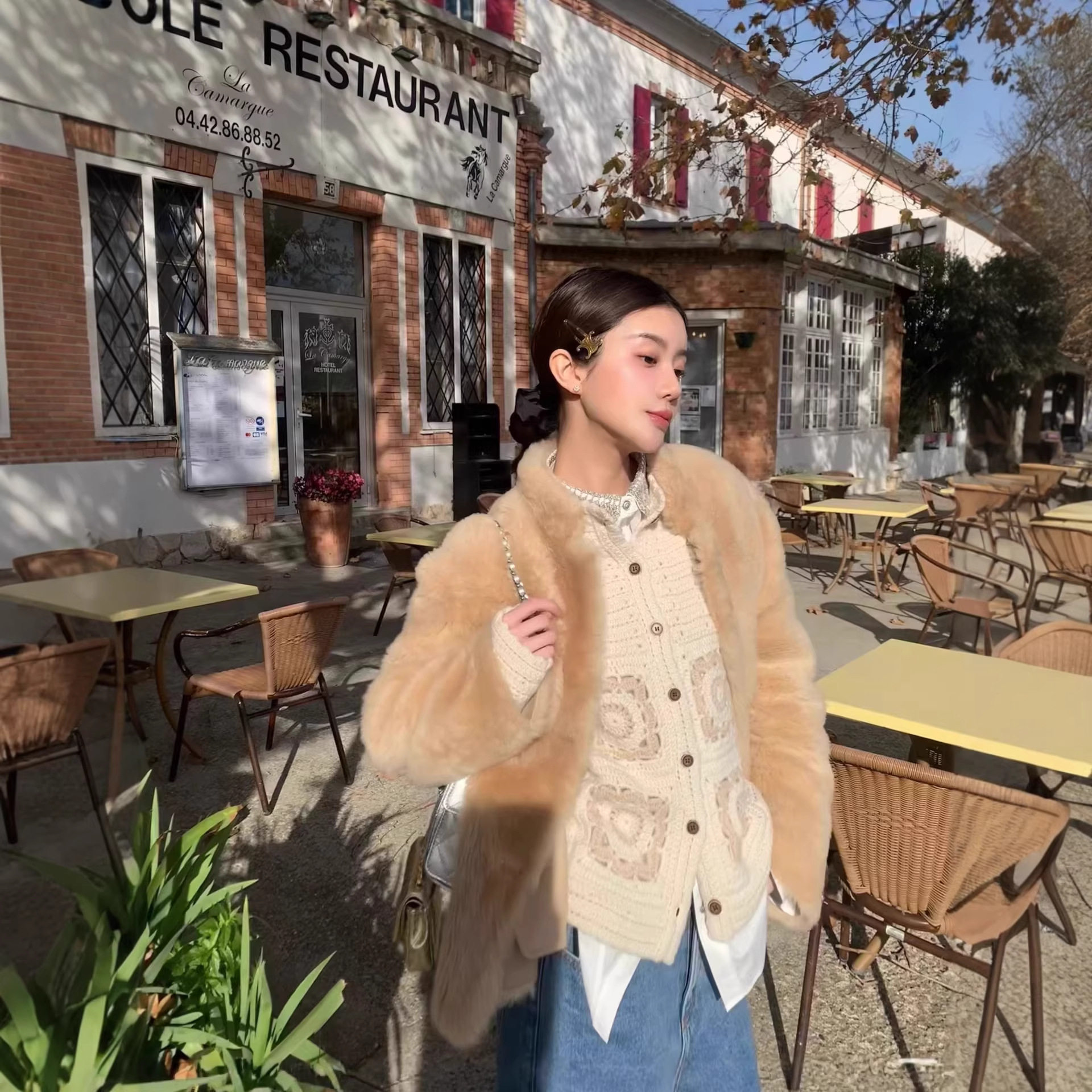 花一【上海高版本】新DD家aikoko同款手工钩花羊绒羊毛针织开衫女,女装/女士精品,羊绒衫,淘宝优惠券,粉丝福利购,淘宝优惠卷