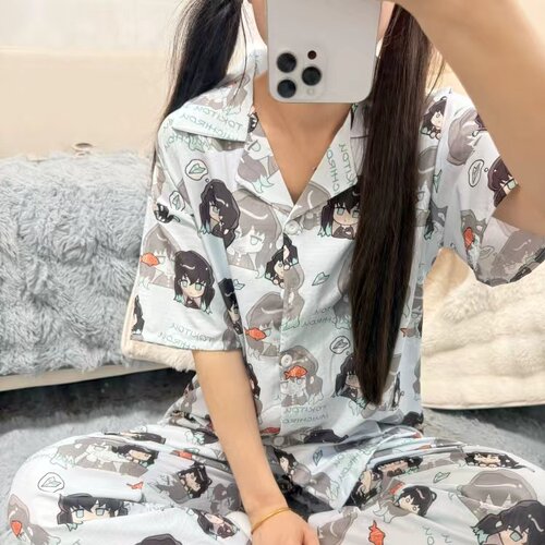 鬼灭之刃时透无一郎大码睡衣
