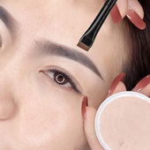 纹绣化妆师专用遮瑕膏气垫保湿 持久遮盖眉毛痘印斑点修眉笔刷正品