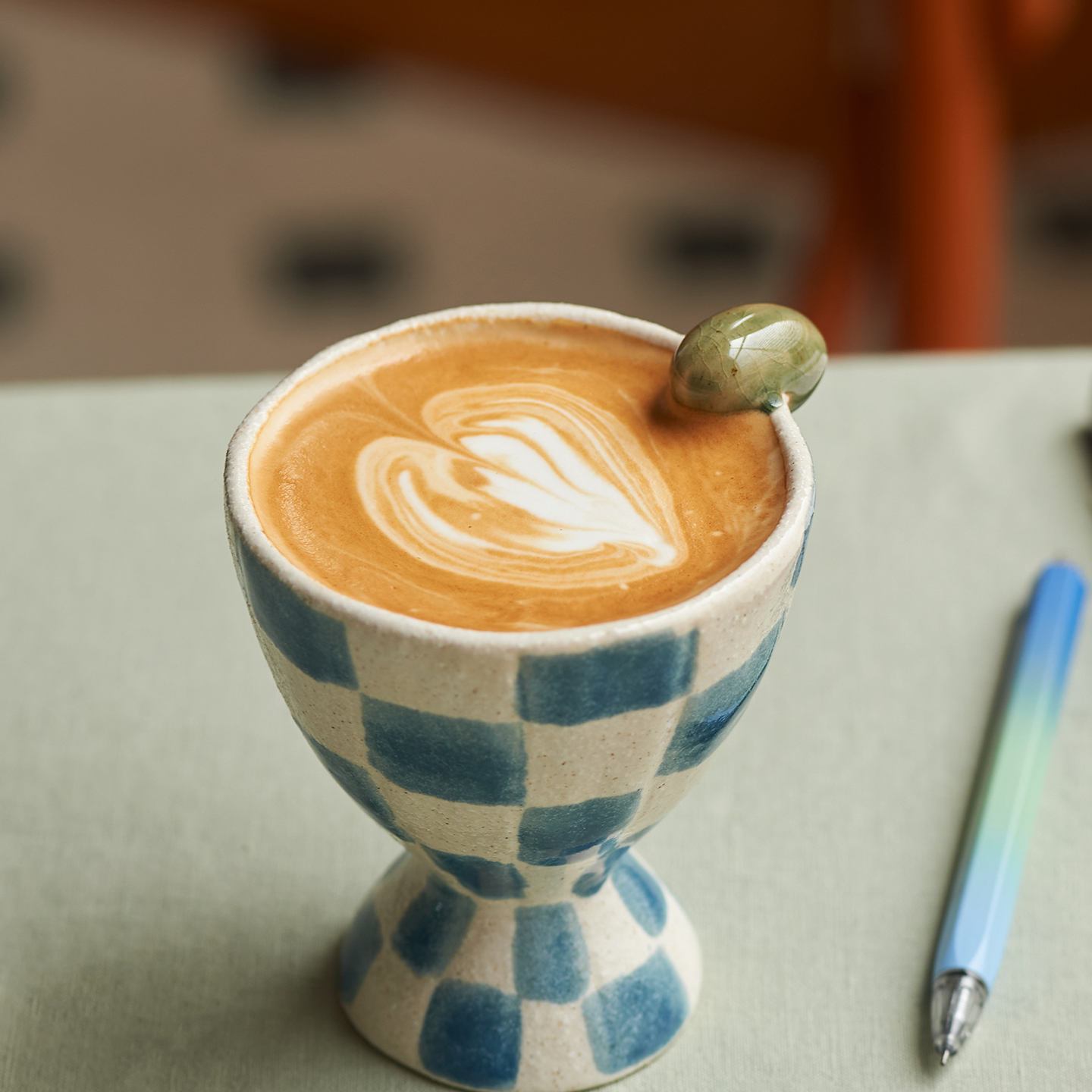 肆月好看的复古的咖啡杯