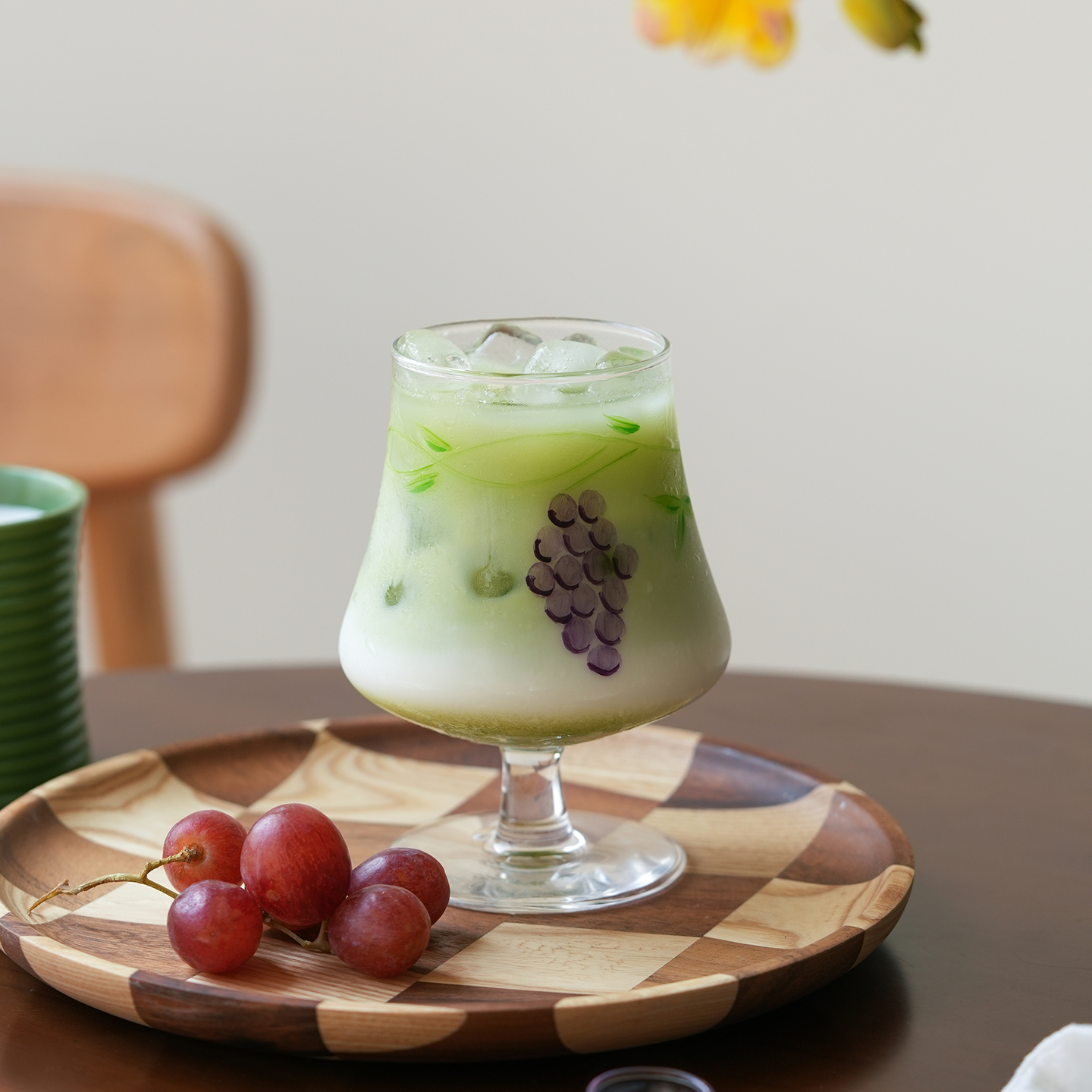 肆月简约好看的玻璃杯