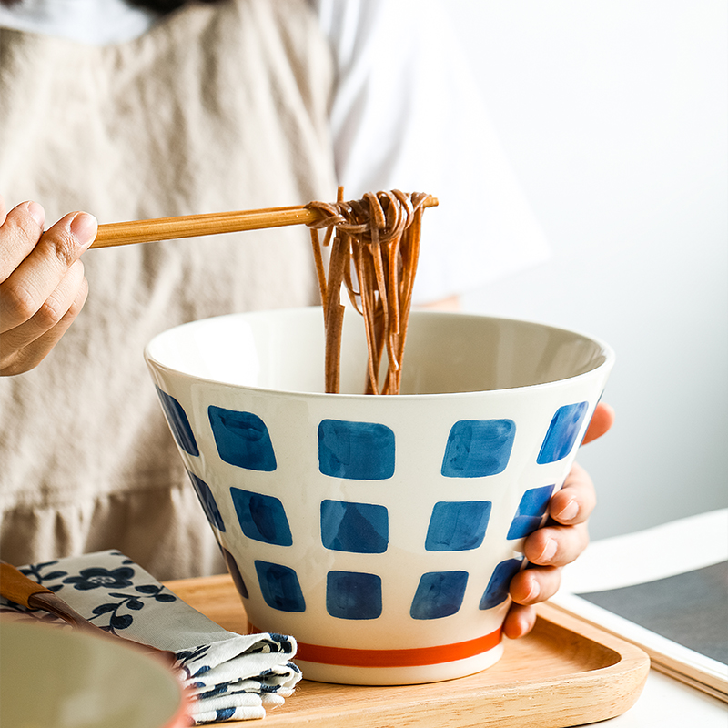 肆月 螺蛳粉碗专用 大面碗斗笠日式汤碗大号家用深碗冷面大碗嗦粉