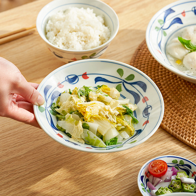 肆月青鸢日式陶瓷盘子