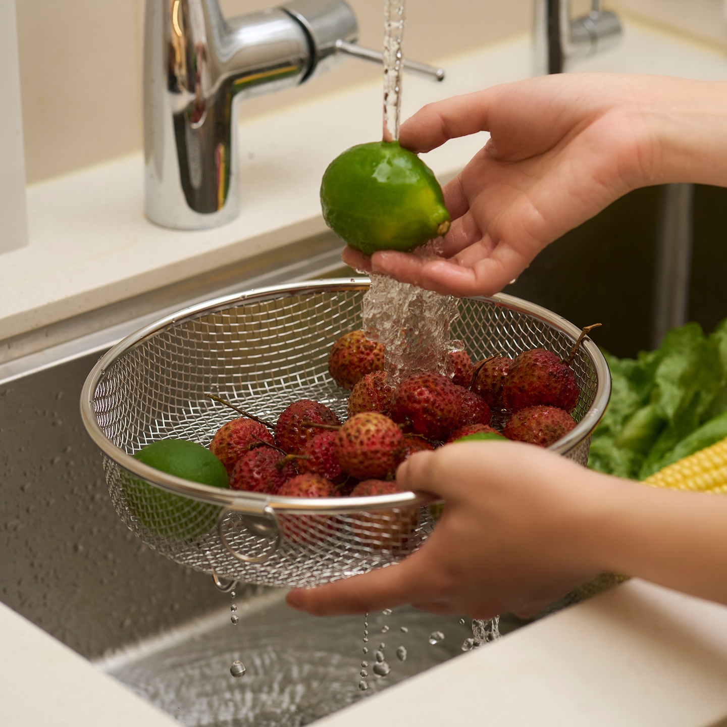 肆月好看的简约的沥水篮