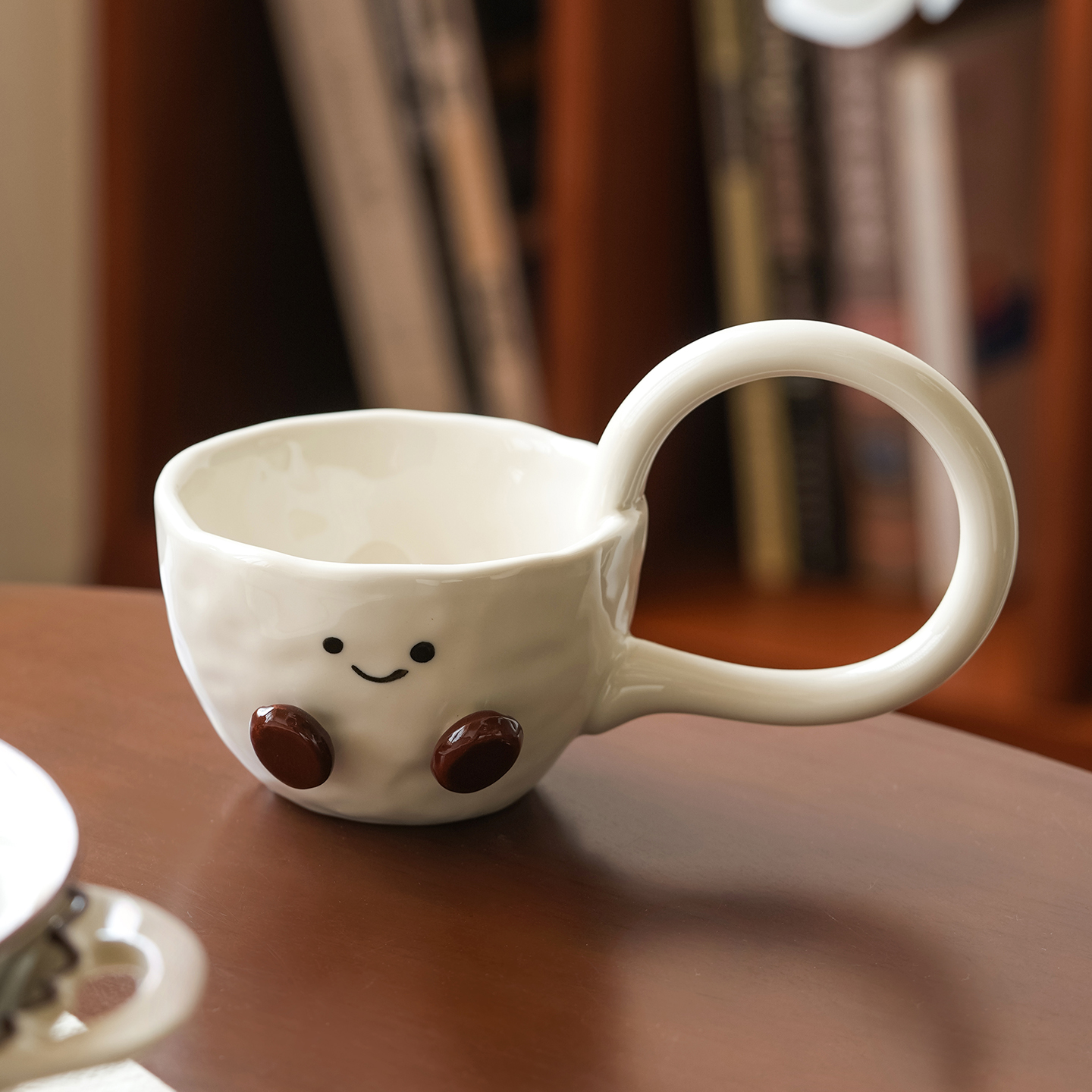 肆月新款陶瓷马克杯高颜值下午茶