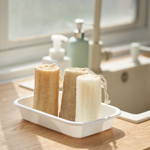 肆月天然丝瓜瓤百洁布不沾油神器