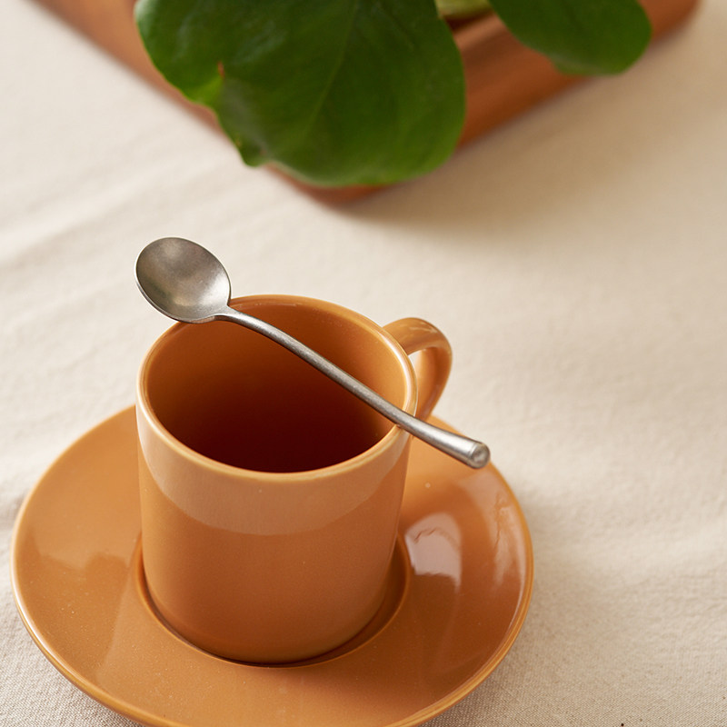 肆月韩版咖啡小勺子杯子用单个304不锈钢家用复古漂亮精致网红ins,餐饮具,咖啡勺,淘宝优惠券,粉丝福利购,淘宝优惠卷