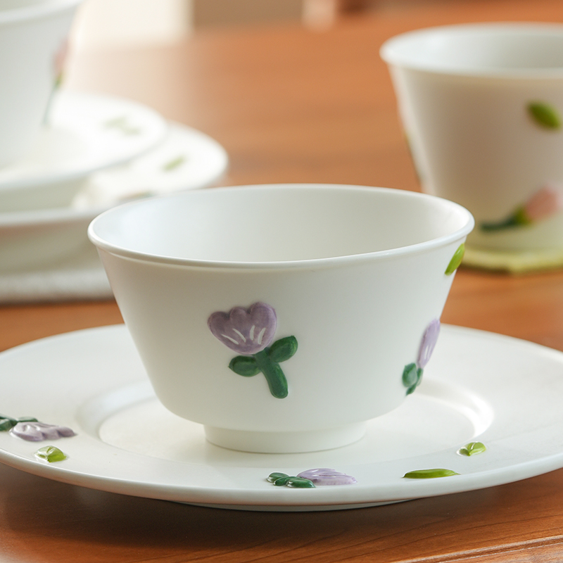 特别好看的米饭碗吃饭的碗高颜值