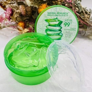 经典 滋润晒后修复舒缓凝胶学生平价 国货大龙自然乐芦荟胶98%保湿