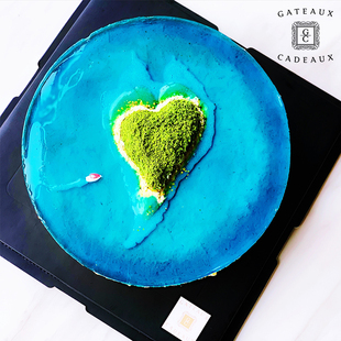 嘎豆喀豆 慕斯生日蛋糕送女友闺蜜甜品礼物北京同城 艺术创意法式