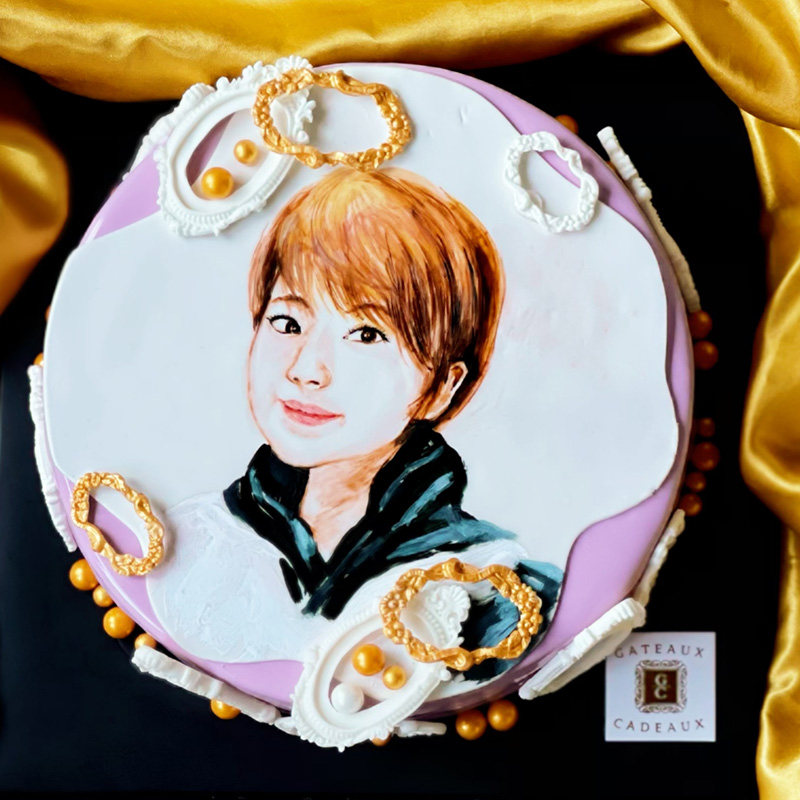 【设计师款】嘎豆喀豆 纯手绘法式生日蛋糕甜品甜点北京同城配送