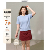 女装 曾小咸大码 针织短袖 一件8.8折满2件7折 套装 春季