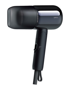 韩国直邮unix尤尼克斯电吹风机UNA3020粉黑色可折叠小巧轻便1800w