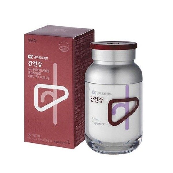 韩国直邮新版本正官庄α计划肝宝加班熬夜养600mg*120片