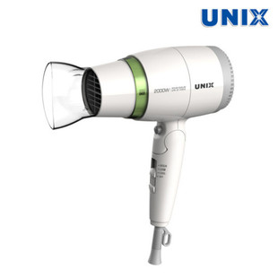 韩国直邮unix尤尼克斯电吹风机2000W大风力家庭出差用折叠UNA1454