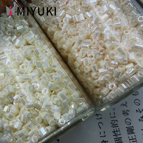 日本御幸釉光珍珠米珠2CUT角珠