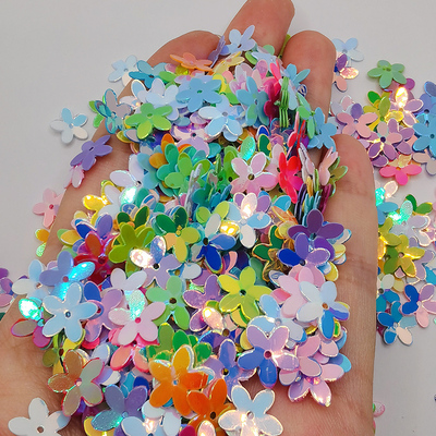 pvc有孔金光珠片服装辅料