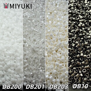 日本MIYUKI御幸古董珠DB10/200/201/203米珠1.6mm串珠DIY手工材料