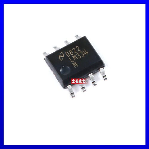 原装进口 LM334MX/NOPB 丝印 LM334M 封装 SOP-8 IC电流源/恒流源
