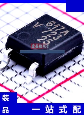 VOM617AT 原装 品牌威世/VISHAY 封装SOP4 光耦-光电晶体管输出