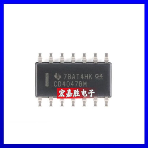 CD4047BM96 封装SOP14 CD4047 TI/德州 单稳态多谐振荡器原装正品