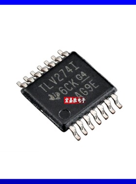 TLV274IPWR TSSOP-14运算放大器3MHz增益带宽39nV/sqrtHz噪声密度