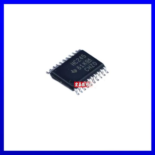 全新原装SN74HC245PWR 贴片TSSOP-20 三态输出八路总线收发器芯片