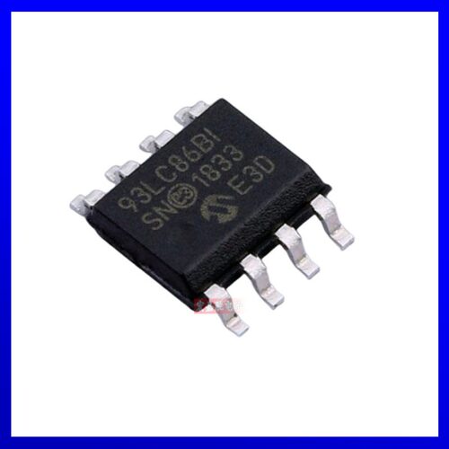 93LC86B-I/SN【IC EEPROM 16KBIT SPI 3MHZ 8SOIC】原装正品芯片