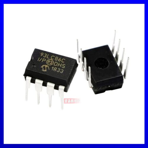 93LC86C-I/P【IC EEPROM 16K SPI 3MHZ 8DIP】全新原装正品芯片IC