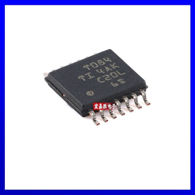 原装 TL084CPWR TSSOP-14贴片 丝印T084 运算放大器芯片 全新进口