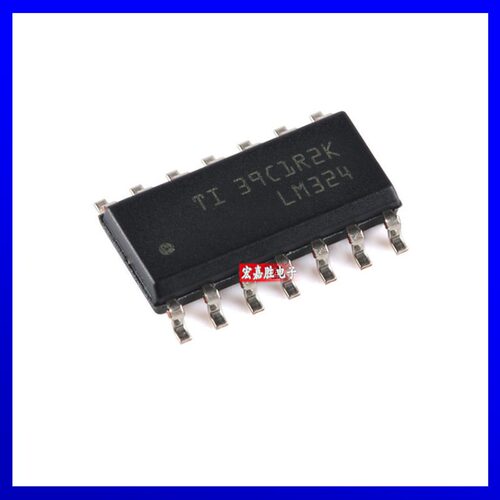 贴片 LM324 SOP-14 LM324DR 四运算放大器全新原装驱动 BOM配单