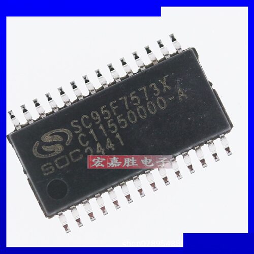 SC95F7573X28U TSSOP-28 高性能工业级8051内核 MCU单片机 IC赛元