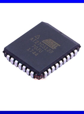 AT27C512R-70JU-T 非易失性存储器芯片 封装PLCC-32 全新原装正品