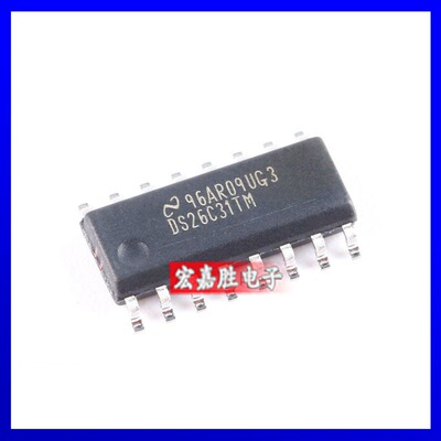 DS26C31TMX/NOPB 丝印DS26C31TM SOIC-16 收发器芯片 原装TI/德州