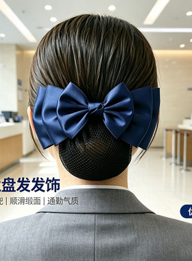 职业发饰网兜空姐护士通勤
