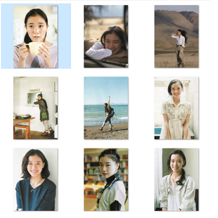 苍井优海报 日本明星挂画挂图壁纸墙贴文艺女星周边写真图片照片