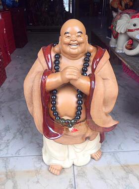 招财客厅书房摆件恭喜笑佛