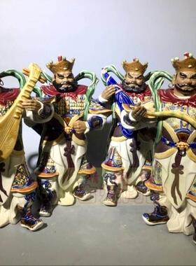 客厅镇宅招财摆件四大天王