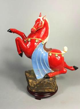 招财摆件生肖红马得心应手