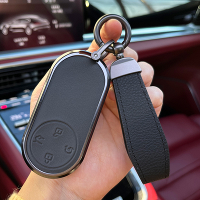 华为问界M8M9纯电真皮钥匙包