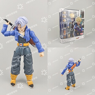 超级赛亚人 未来的少年 SHF 特兰克斯 关节可动 模型摆件盒装手办