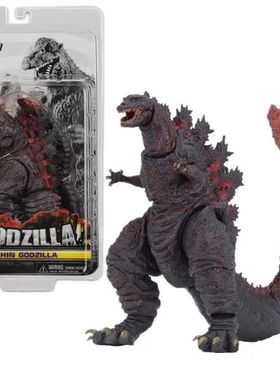 NECA电影版2016真哥斯拉 恐龙怪兽 可动Godzilla手办模型礼物玩具