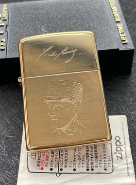 Zippo原装正品 1994年纯铜 四将军 戴高乐