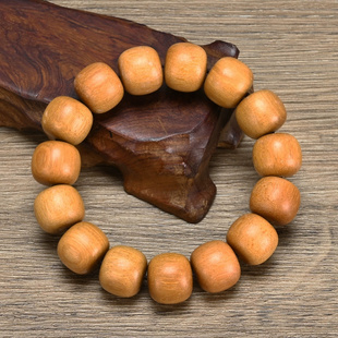 东加檀香新山檀香沉水老料檀香108佛珠念珠手链文玩老型手串男女