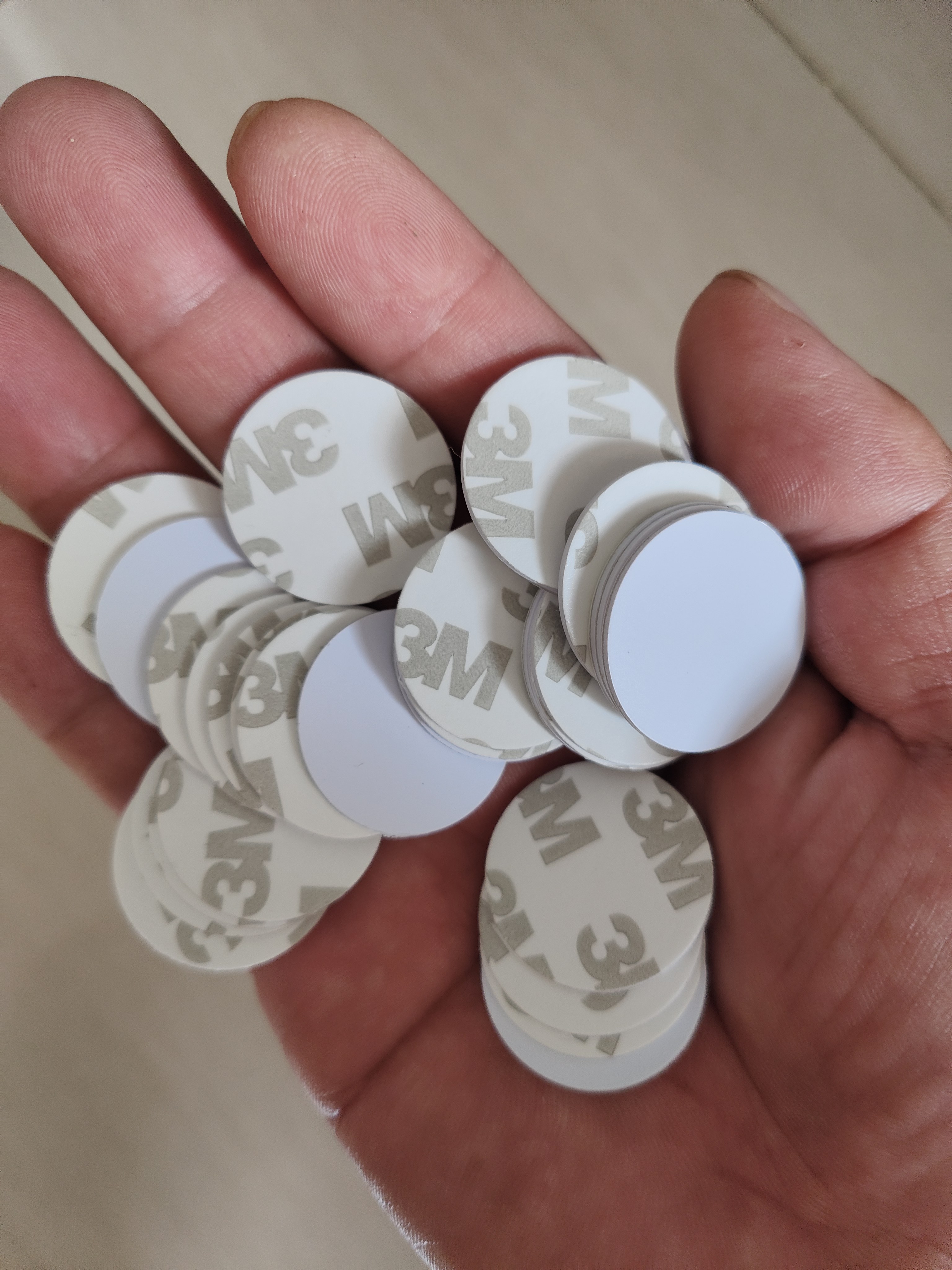 25mm 抗金属复制卡IC复制卡3M背胶IC-CUID复制卡IC穿防火墙复制卡