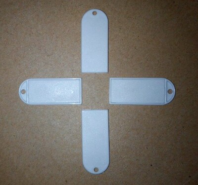 38*16MM M1S70芯片大容量IC吊牌标签4KBYTE存储IC挂件标签