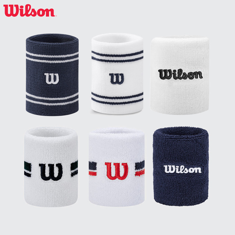 Wilson威尔胜护腕男女篮球排球网球羽毛球运动健身吸汗短长护腕