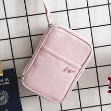 护照包女ins机票护照夹便携防盗刷出国证件包旅行收纳卡包保护套