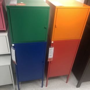 国内宜家 利克胡 柜子矮柜鞋柜阳台柜床头柜IKEA上海家居代购